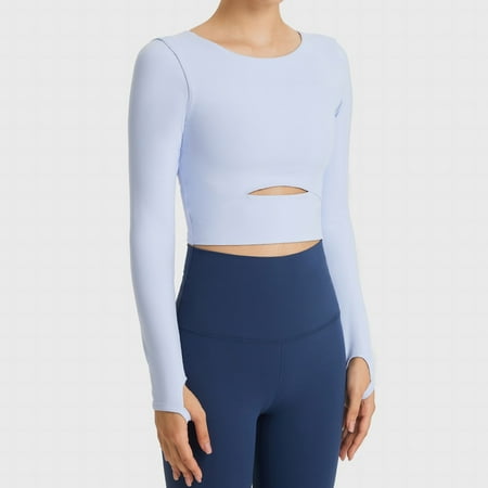 MPWEGNP Bras For Women Sports Long Sleeve T Shirt With Chest Pad Half Short Outdoor Running Slim Yoga Top Women S Absorbing No Shake Bra
MPWEGNP Bras For Women Sports Long Sleeve T Shirt With Chest Pad Half Short Outdoor Running Slim Yoga Top Women S Absorbing No Shake Bra