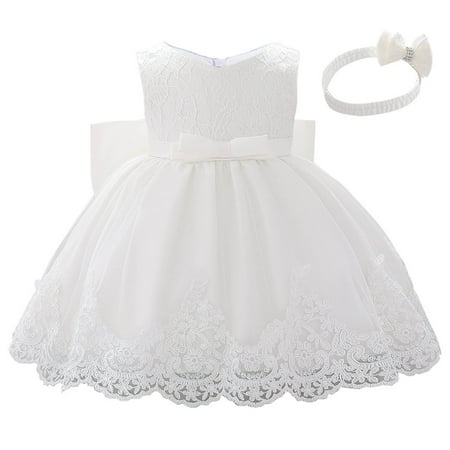 Edvintorg 0-24Months Toddler Girls Summer Dress Clearance Fashion Net Yarn Embroidery Rhinestone Bowknot Birthday Party Gown Long Dresses With Headband
Edvintorg 0-24Months Toddler Girls Summer Dress Clearance Fashion Net Yarn Embroidery Rhinestone Bowknot Birthday Party Gown Long Dresses With Headband