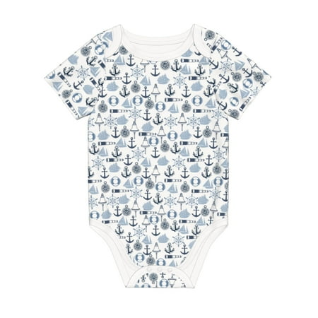 Coaee Dock Rudder for Soft Cotton Baby Short-Sleeve Bodysuit Baby Girls Boys Bodysuit Romper 
Coaee Dock Rudder for Soft Cotton Baby Short-Sleeve Bodysuit Baby Girls Boys Bodysuit Romper