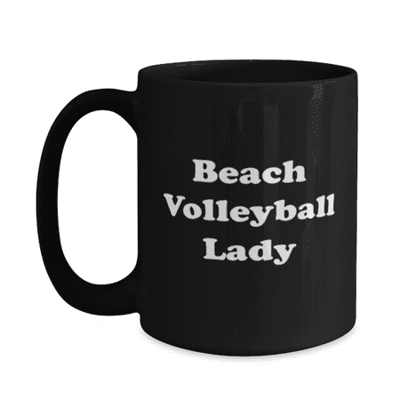 Funny Beach Volleyball Lady Coffee Mug - Beach Volleyball Coffee Cup - 15oz Black
Funny Beach Volleyball Lady Coffee Mug - Beach Volleyball Coffee Cup - 15oz Black