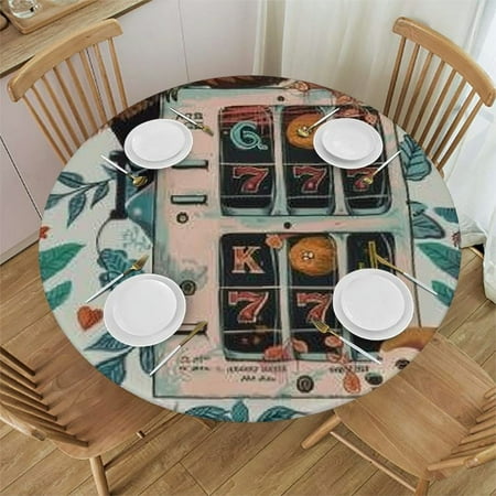 Qlo0ole Brown Sloth Print Polyester Round Washable Wipeable Reusable Elastic Tablecloth 38-42
Qlo0ole Brown Sloth Print Polyester Round Washable Wipeable Reusable Elastic Tablecloth 38-42