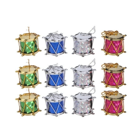 Hemoton 12pcs 2cm Colorful Glitter Mini Drum Christmas Tree Ornaments Hanging Decoration Pendant Christmas Holiday Wedding Party Decor (Assorted Color)
Hemoton 12pcs 2cm Colorful Glitter Mini Drum Christmas Tree Ornaments Hanging Decoration Pendant Christmas Holiday Wedding Party Decor (Assorted Color)