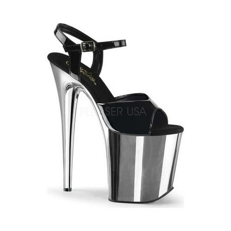 Women s Pleaser Flamingo 809 Ankle Strap Platform Sandal