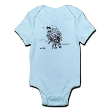 CafePress - Little Brown Wren Infant Bodysuit - Baby Light Bodysuit