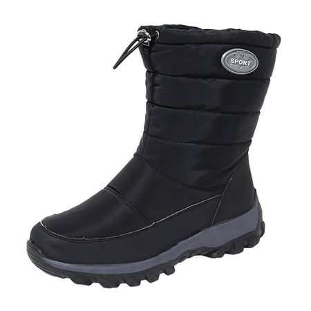 nsendm Warm Boots Women Heel Plus Warm Velvet Mid- Wedge Snow Shrink Comfortable Ladies Belt Boots Winter Warm Black 37
nsendm Warm Boots Women Heel Plus Warm Velvet Mid- Wedge Snow Shrink Comfortable Ladies Belt Boots Winter Warm Black 37