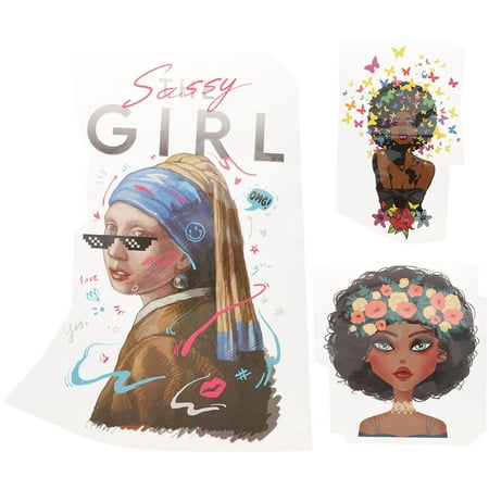 3Pcs Girl Pattern Thermal Transfer Stickers for Shirts Backpacks Washable DIY Stickers
3Pcs Girl Pattern Thermal Transfer Stickers for Shirts Backpacks Washable DIY Stickers