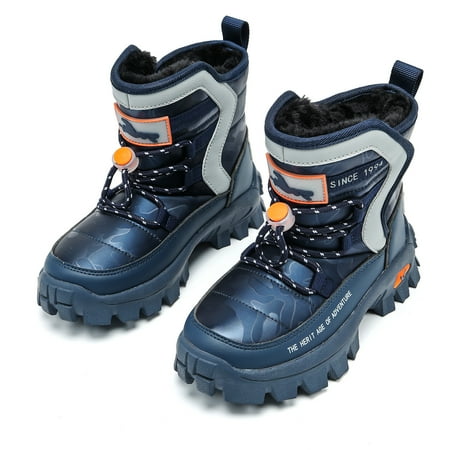 Kids Boys Snow Boots Fleece Warm Non-slip Outdoor Hiking Climbing Boots Winter Shoes
Kids Boys Snow Boots Fleece Warm Non-slip Outdoor Hiking Climbing Boots Winter Shoes