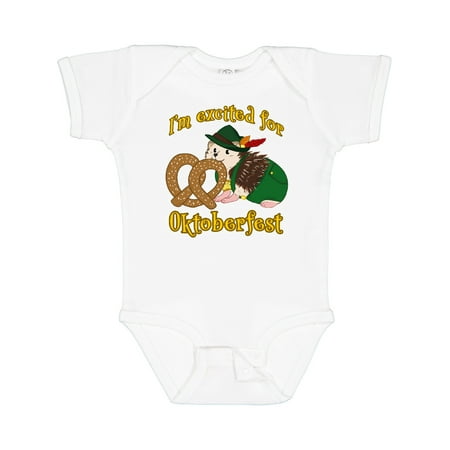 Inktastic I m Excited for Oktoberfest with Cute Hedgehog Gift Baby Boy or Baby Girl Bodysuit
Inktastic I m Excited for Oktoberfest with Cute Hedgehog Gift Baby Boy or Baby Girl Bodysuit