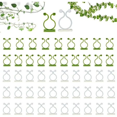Pack of 120 Plant Clips 2 Sizes Wall Vines Fixing Clips Dingrich Plant Clips Wall Plants Wall Brackets Vine Clips for Climbing Plants Trellis Cable Organiser (60 Pcs Green + 60 Pcs White)
Pack of 120 Plant Clips 2 Sizes Wall Vines Fixing Clips Dingrich Plant Clips Wall Plants Wall Brackets Vine Clips for Climbing Plants Trellis Cable Organiser (60 Pcs Green + 60 Pcs White)