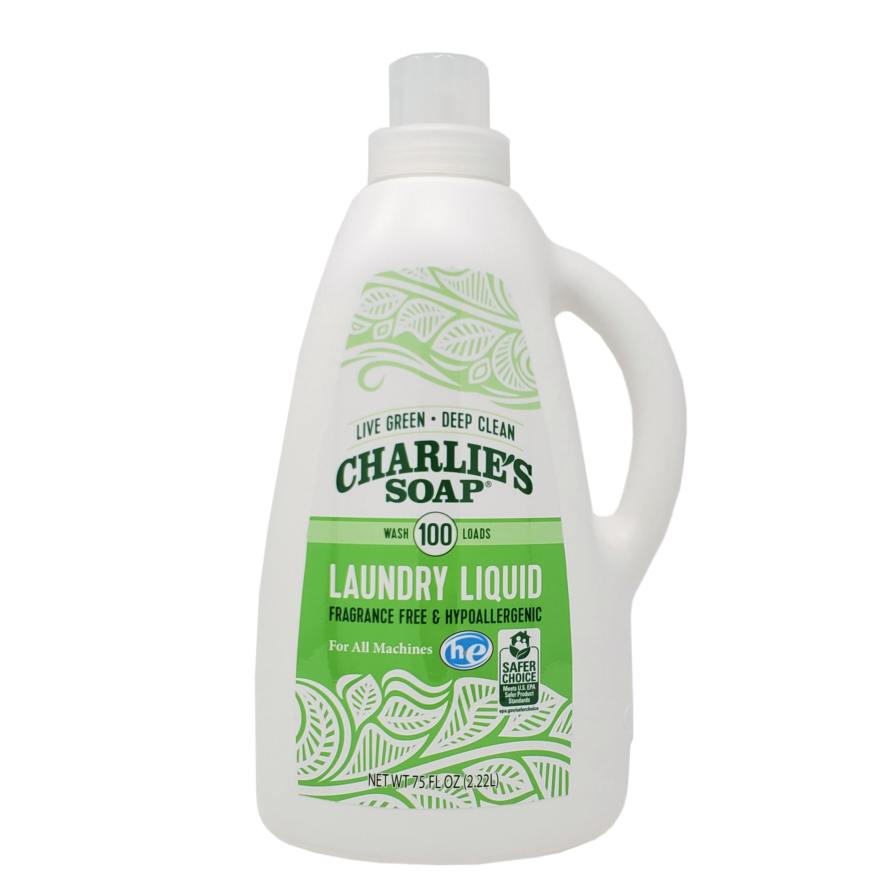 Charlie S Soap Liquid Laundry Detergent For Sensitive Skin Oz