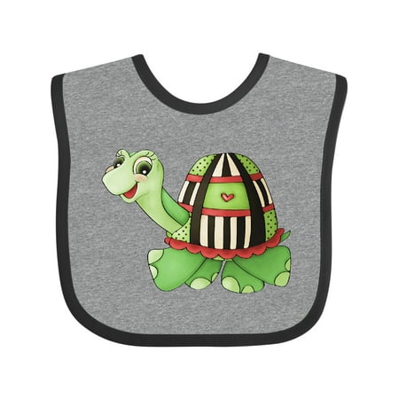 Inktastic Zippy Turtle Gift Baby Boy Bib