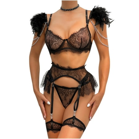 Women s Strappy Lingerie Garter Set Perspective temptation Backless Pajamas Outfits
Women s Strappy Lingerie Garter Set Perspective temptation Backless Pajamas Outfits