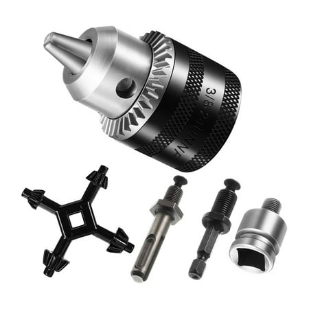 Porfeet 5Pcs/Set 10mm Quick Changed 3-jaw Drill Chuck Key Wrench Adapter Converter Tools(10mm)
Porfeet 5Pcs/Set 10mm Quick Changed 3-jaw Drill Chuck Key Wrench Adapter Converter Tools(10mm)