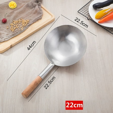 Sanwood Wooden/Stainless Steel Handle No Coating Non-stick Spoon Wok Kitchen Gadgets 22cm Wooden Handle Kitchen Tool
Sanwood Wooden/Stainless Steel Handle No Coating Non-stick Spoon Wok Kitchen Gadgets 22cm Wooden Handle Kitchen Tool