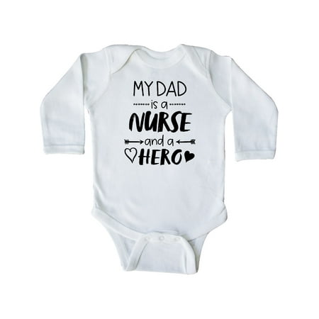 Inktastic My Dad is a Nurse and a Hero Gift Baby Boy or Baby Girl Long Sleeve Bodysuit
Inktastic My Dad is a Nurse and a Hero Gift Baby Boy or Baby Girl Long Sleeve Bodysuit