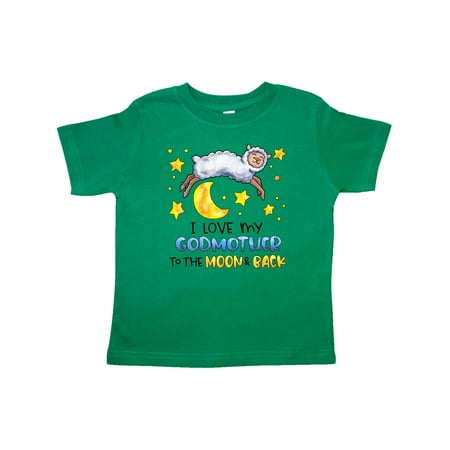 Inktastic I Love my Godmother to the Moon and Back Cute Sheep Gift Toddler Boy or Toddler Girl T-Shirt
Inktastic I Love my Godmother to the Moon and Back Cute Sheep Gift Toddler Boy or Toddler Girl T-Shirt