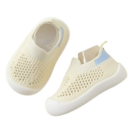 Baby Toddler Shoes Soft Soled Solid Color Indoor Shoes Breathable Knitting Shoes For Boys and Girls
Baby Toddler Shoes Soft Soled Solid Color Indoor Shoes Breathable Knitting Shoes For Boys and Girls
