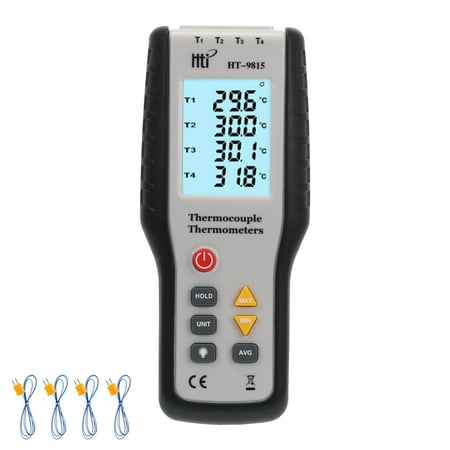 Thermocouple Temperature Tester High Precision Thermocouple Detector Four-Channel Electric Couples Thermocouple Thermometer for Outdoor
Thermocouple Temperature Tester High Precision Thermocouple Detector Four-Channel Electric Couples Thermocouple Thermometer for Outdoor