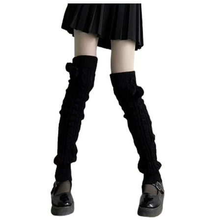 Gyedtr Women Japanese Style Kawaii Leg Warmers Wool Ball Knit Long Leg Warmers Loose High Socks
Gyedtr Women Japanese Style Kawaii Leg Warmers Wool Ball Knit Long Leg Warmers Loose High Socks