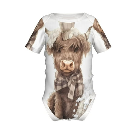 Junzan C Print Short-Sleeve Baby Climbing Clothes Bodysuits for Infant One-Piece for Baby Boys & Girls Baby Clothes Baby Romper with Snap Closure-6 Months 
Junzan C Print Short-Sleeve Baby Climbing Clothes Bodysuits for Infant One-Piece for Baby Boys & Girls Baby Clothes Baby Romper with Snap Closure-6 Months