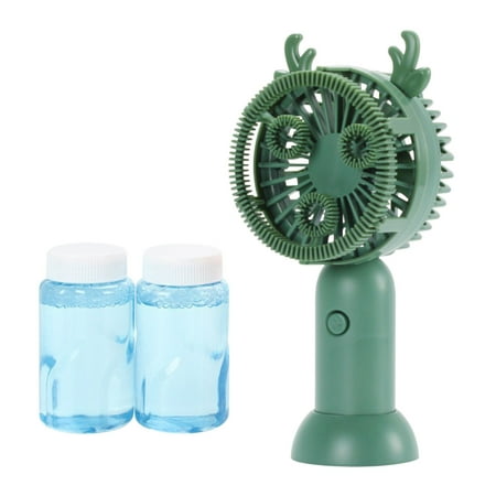 Mini Handheld Bubble Machine Two In One Fan Portable Usb Charging Small Fan Student Outdoor Toy Fan 100Ml 230207
Mini Handheld Bubble Machine Two In One Fan Portable Usb Charging Small Fan Student Outdoor Toy Fan 100Ml 230207