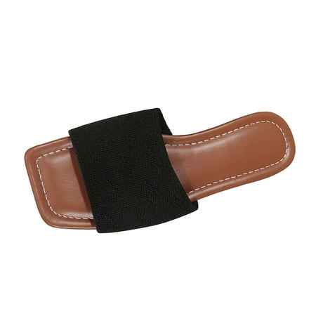 Youmylove Women Slide Slippers Fashion Spring Summer Flat Bottom Lightweight Square Toe Open Toe Mesh Breathable Comfortable Casual Style Leisure Ladies Cozy Daily Walking
Youmylove Women Slide Slippers Fashion Spring Summer Flat Bottom Lightweight Square Toe Open Toe Mesh Breathable Comfortable Casual Style Leisure Ladies Cozy Daily Walking