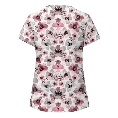 Xutthjh Women Scrubs Top Casual Short Sleeve V-Neck Tops Working Uniform Pullover Blouse Tops
Xutthjh Women Scrubs Top Casual Short Sleeve V-Neck Tops Working Uniform Pullover Blouse Tops