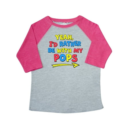 Inktastic Yeah I d Rather be with My Pops in Red Yellow and Blue Gift Toddler Boy or Toddler Girl T-Shirt
Inktastic Yeah I d Rather be with My Pops in Red Yellow and Blue Gift Toddler Boy or Toddler Girl T-Shirt