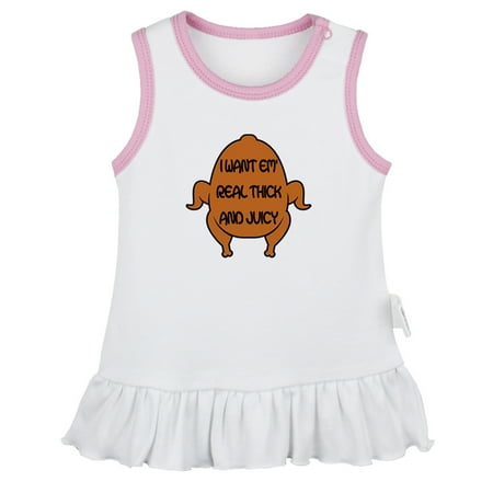 I Want EM Real Thick And Juicy Funny Dresses For Baby Newborn Babies Skirts Infant Princess Dress 0-24M Kids Graphic Clothes (White Sleeveless Dresses 18-24 Months)
I Want EM Real Thick And Juicy Funny Dresses For Baby Newborn Babies Skirts Infant Princess Dress 0-24M Kids Graphic Clothes (White Sleeveless Dresses 18-24 Months)
