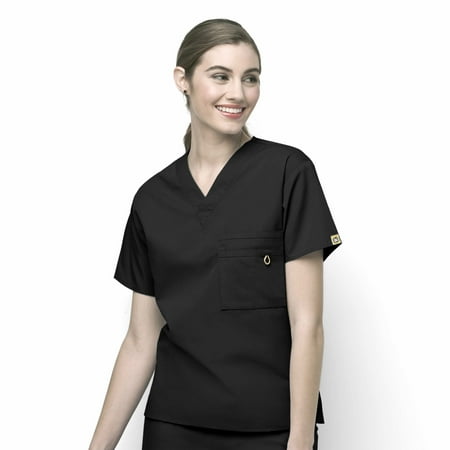 WonderWink Origins 6006-Alpha-Unisex V-Neck Scrub Top