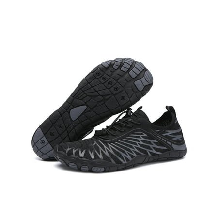 Woobling Unisex Aqua Socks Quick Dry Water Shoes Mesh Beach Shoe Surf Swim Sneakers Anti-Slip Sock Barefoot Lightweight Black 9
Woobling Unisex Aqua Socks Quick Dry Water Shoes Mesh Beach Shoe Surf Swim Sneakers Anti-Slip Sock Barefoot Lightweight Black 9