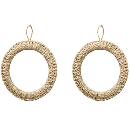 2Pcs Handmade Straw Woven Corn Husk Kitchen Heat Insulation and Anti-Scalding Placemat Pan and Pan Mat(L)
2Pcs Handmade Straw Woven Corn Husk Kitchen Heat Insulation and Anti-Scalding Placemat Pan and Pan Mat(L)