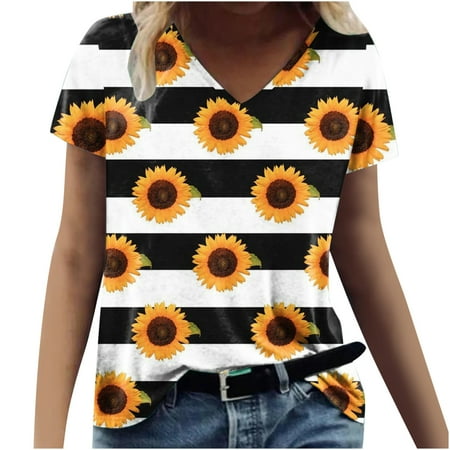 Womens Fall Y2k Going Out Tops Casual T-shirt Floral Print V-Neck Short Sleeve Pullover Blouse Tops Corset Tops Summer Cute Graphic Tshirt Sexy Tunic Tops for Leggings Oversized Tops Tees Blouses
Womens Fall Y2k Going Out Tops Casual T-shirt Floral Print V-Neck Short Sleeve Pullover Blouse Tops Corset Tops Summer Cute Graphic Tshirt Sexy Tunic Tops for Leggings Oversized Tops Tees Blouses