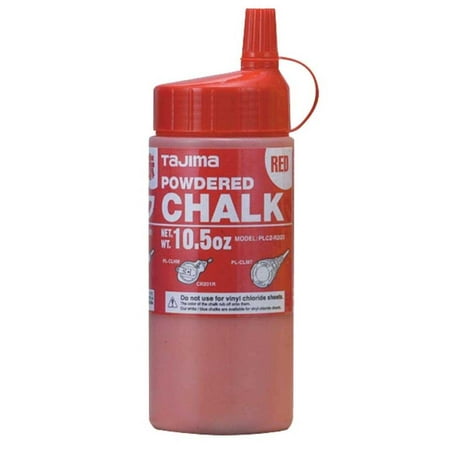 Tajima PLC2-R300-6 10.5oz 300g Micro Powder Ultra Fine Snap Line Chalk Red 6x
Tajima PLC2-R300-6 10.5oz 300g Micro Powder Ultra Fine Snap Line Chalk Red 6x