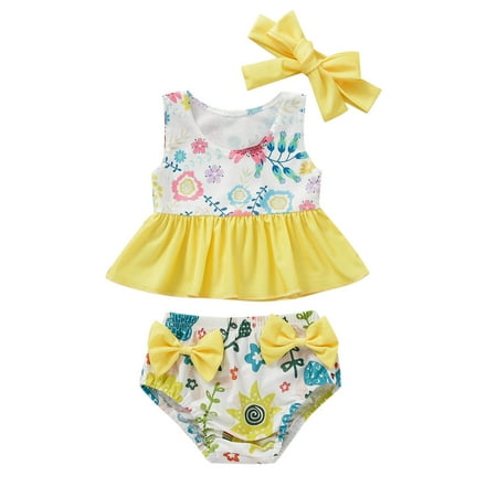 Toddler Summer Girl s Swimsuit Bowknot Flower Print Ruffles Two Piece Swimwear Swimsuit Bikini With Headbands
Toddler Summer Girl s Swimsuit Bowknot Flower Print Ruffles Two Piece Swimwear Swimsuit Bikini With Headbands