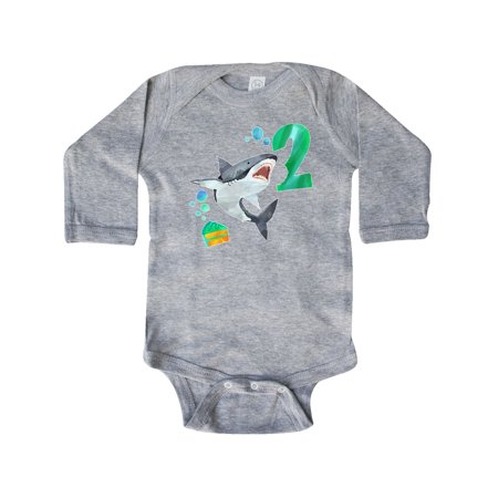 Inktastic Second Birthday Shark with Cake Gift Baby Boy or Baby Girl Long Sleeve Bodysuit
Inktastic Second Birthday Shark with Cake Gift Baby Boy or Baby Girl Long Sleeve Bodysuit