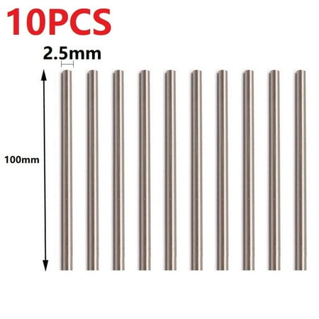 10PCS Straight Shank Metric 100mm long Carbide tungsten steel rod Lathe Tool