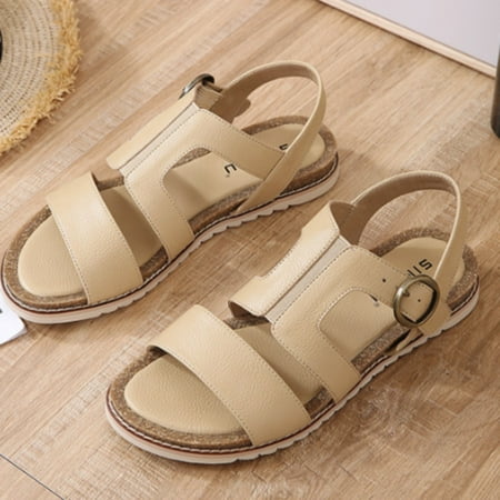 PEASKJP Hiking Sandals Women Women Summer Solid Casual Open Toe Wedges Comfort Beach Shoes Sandals Platform Sandals Beige 7.50
PEASKJP Hiking Sandals Women Women Summer Solid Casual Open Toe Wedges Comfort Beach Shoes Sandals Platform Sandals Beige 7.50