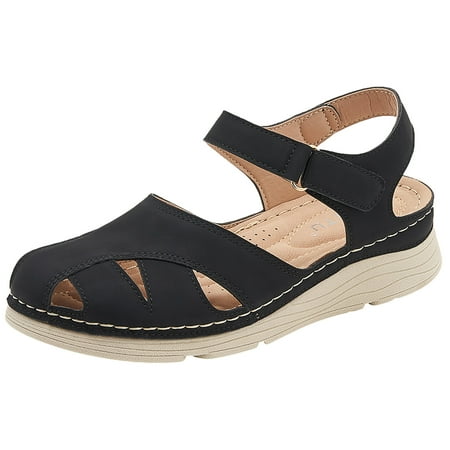 Sandals Women Dressy Women Summer Hollow Hook Loop Casual Round Toe Wedges Comfortable Beach Shoes Sandals
Sandals Women Dressy Women Summer Hollow Hook Loop Casual Round Toe Wedges Comfortable Beach Shoes Sandals