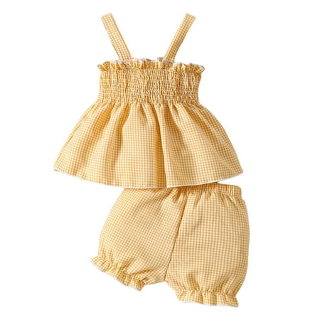 VBARHMQRT Baby Girl Outfits Fall/Winter Children Girls Sleeveless Lattice Prints Vest Tops Skirts Summer Short Pants Two Outfits Summer Outfits Newborn Girl Outfits White
VBARHMQRT Baby Girl Outfits Fall/Winter Children Girls Sleeveless Lattice Prints Vest Tops Skirts Summer Short Pants Two Outfits Summer Outfits Newborn Girl Outfits White