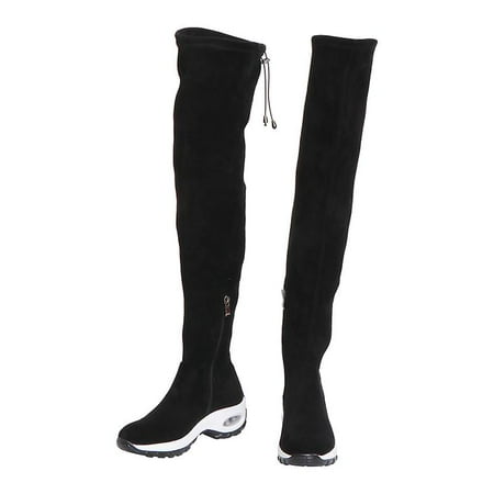 1pair Suede Boots