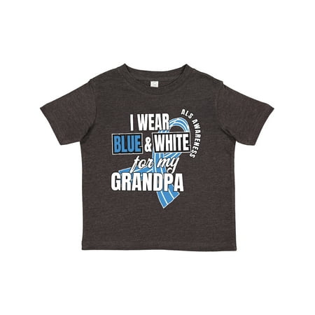 Inktastic I Wear Blue and White for My Grandpa ALS Awareness Gift Toddler Boy or Toddler Girl T-Shirt
Inktastic I Wear Blue and White for My Grandpa ALS Awareness Gift Toddler Boy or Toddler Girl T-Shirt
