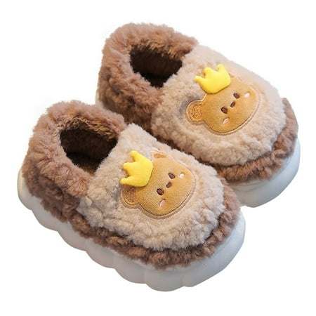 Penkiiy Kids Slippers Cute Slipper for Girls Boys Animal Slippers Cozy Anti-slipe Soft Plush Warm Cozy Home House Slippers for Toddler Kids 5 Years Coffee
Penkiiy Kids Slippers Cute Slipper for Girls Boys Animal Slippers Cozy Anti-slipe Soft Plush Warm Cozy Home House Slippers for Toddler Kids 5 Years Coffee