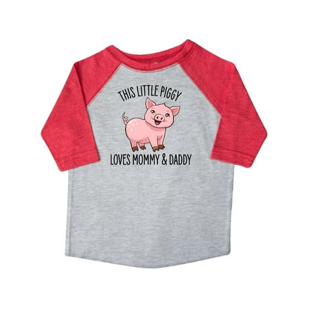 Inktastic This Little Piggy Loves Mommy and Daddy- cute Gift Toddler Boy or Toddler Girl T-Shirt
Inktastic This Little Piggy Loves Mommy and Daddy- cute Gift Toddler Boy or Toddler Girl T-Shirt