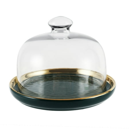 Cake Stand Cake Plate Server with Dome Dessert Cake Cover Dome Plate Fruit Platter 6- Inch
Cake Stand Cake Plate Server with Dome Dessert Cake Cover Dome Plate Fruit Platter 6- Inch