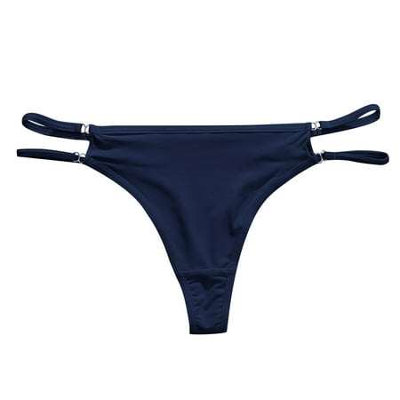 Cathalem Women Double Thin Strap Panties Ice Silk Sports Fitness Low Waist Panties Women Panties Cotton Underpants Blue Small
Cathalem Women Double Thin Strap Panties Ice Silk Sports Fitness Low Waist Panties Women Panties Cotton Underpants Blue Small