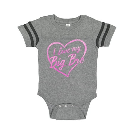 Inktastic I Love My Big Bro in Pink Chalk Heart Gift Baby Boy or Baby Girl Bodysuit
Inktastic I Love My Big Bro in Pink Chalk Heart Gift Baby Boy or Baby Girl Bodysuit