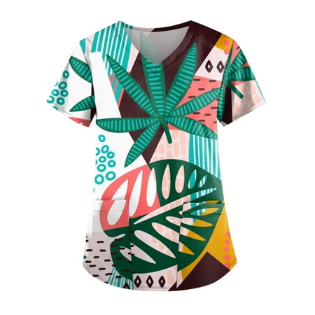 Yubatuo Independence Day Women Plus Size Scrubs Top with Pockets V-Neck Short Sleeve Printed Work Blouse for Women Sky Blue XL
Yubatuo Independence Day Women Plus Size Scrubs Top with Pockets V-Neck Short Sleeve Printed Work Blouse for Women Sky Blue XL