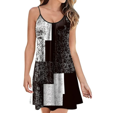 Bigersell Women s Oversized Dress Sleeveless Round-Neck Dress Women s Summer Casual Sleeveless Dress Round Strappy Loose Dress Beach Dress Bohemian Dresses Ladies Corset Dress
Bigersell Women s Oversized Dress Sleeveless Round-Neck Dress Women s Summer Casual Sleeveless Dress Round Strappy Loose Dress Beach Dress Bohemian Dresses Ladies Corset Dress