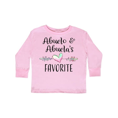 Inktastic Abuelo and Abuelas Favorite- Heart Grandchild Gift Toddler Boy or Toddler Girl Long Sleeve T-Shirt
Inktastic Abuelo and Abuelas Favorite- Heart Grandchild Gift Toddler Boy or Toddler Girl Long Sleeve T-Shirt